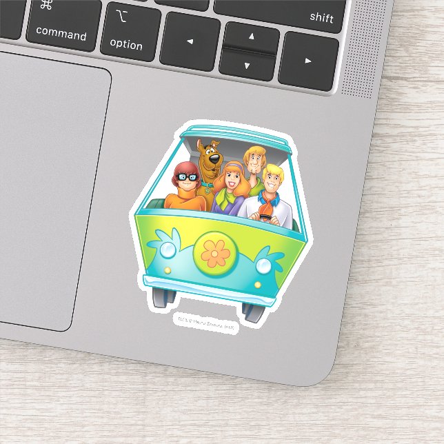 Adesivo Scooby-Doo e a Anja Misteriosa (Detalhe)