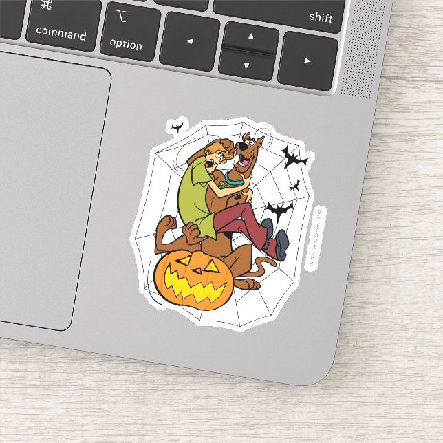 Adesivo Scooby-Doo e Shaggy Halloween Fright (Detalhe)