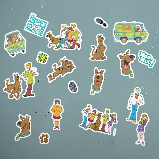 Adesivo Scooby Doo Sticker Set (Stickers on wall)