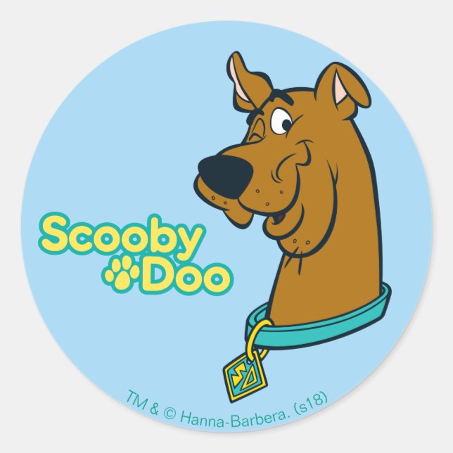 Adesivo Scooby-Doo Winking (Frente)