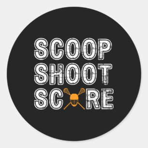 Adesivo Scoop Shoot Score Lacrosse