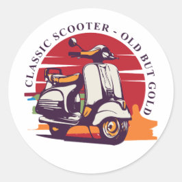 Adesivo Scooter Clássico