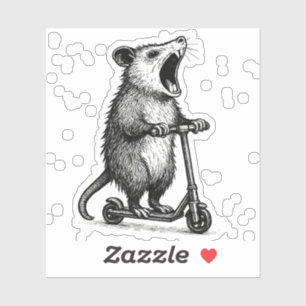 Adesivo scooter opaasum 