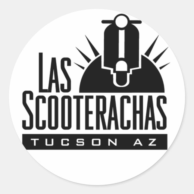 Adesivo Scooterachas Stickers (Frente)