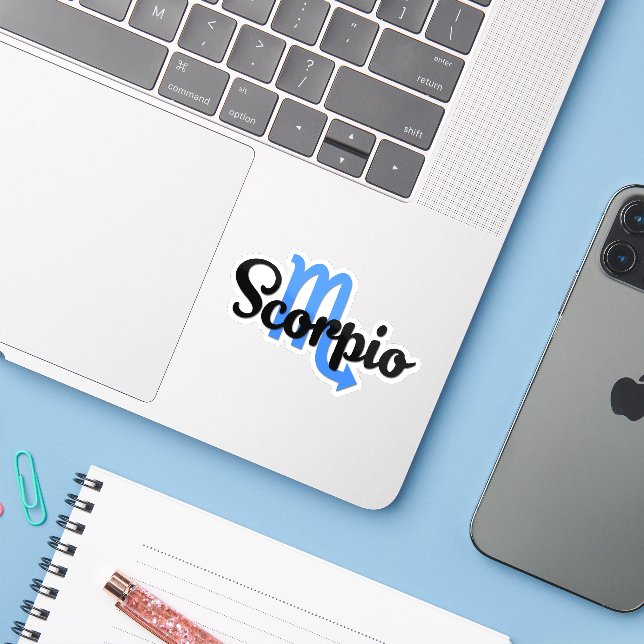 Adesivo Scorpio (Notebook com iPhone)