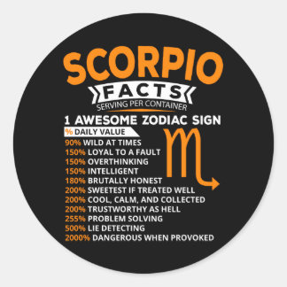 Adesivo Scorpio Astrology Sinal Zodiac
