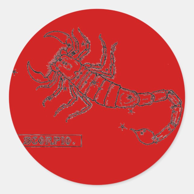 Adesivo Scorpio Sticker (Frente)