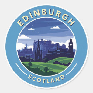 Adesivo Scotland Edinburgh Dugald Stewart Monument