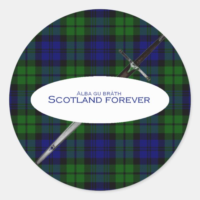 Adesivo Scotland Forever Alba gu bràth (Frente)