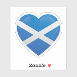 Adesivo Scotland Love Flag