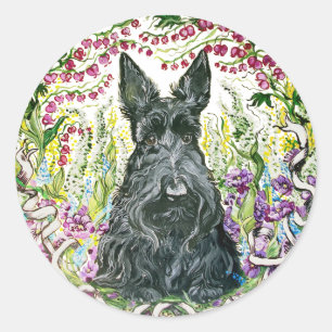 Adesivo Scottie do jardim