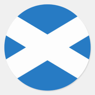 Adesivo Scottish Flag of Scotland Santo Andrew's Cross