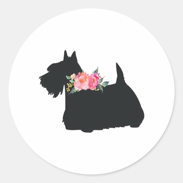 Adesivo Scottish Terrier Scottie Dog (Frente)