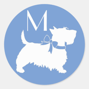 Adesivo Scottish Terrier Scotty Dog Puppy Scottie