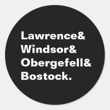 SCOTUS Equal Capas Sticker