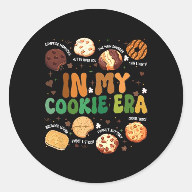 Adesivo Scout For Girls Cookie Dealer In My Cookie Era Cam (Frente)