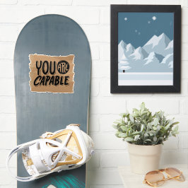 Adesivo Scrapbook Style Motivation Quote Stickers