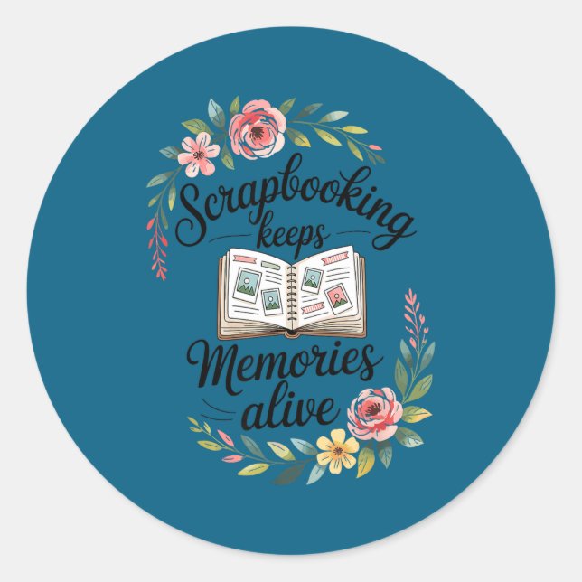 Adesivo Scrapbooking fofo  (Frente)