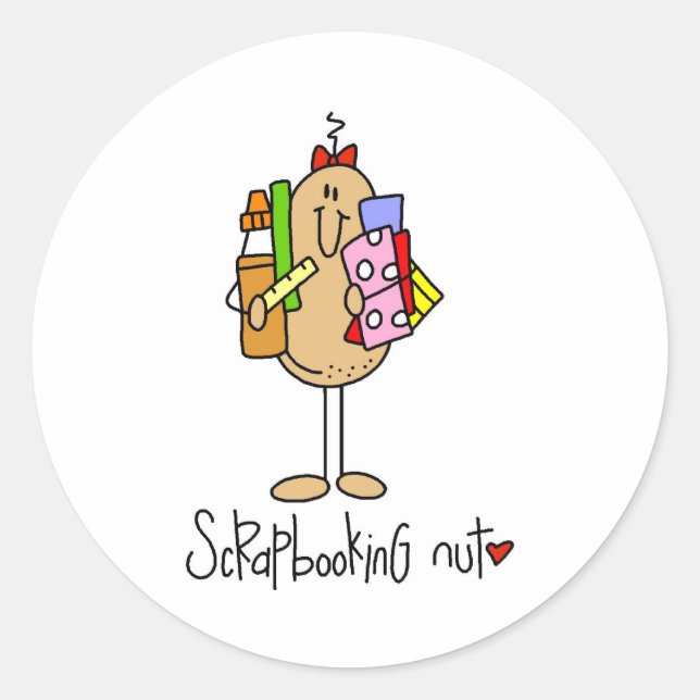 Adesivo Scrapbooking Nut (Frente)