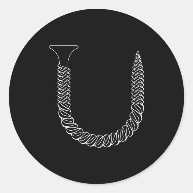Adesivo Screw Shaped U - Funny Tool Insul  (Frente)