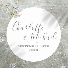 Adesivo Script de Assinatura Elegante