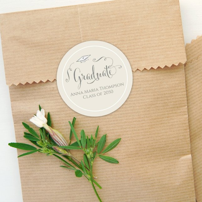 Adesivo Script de Caligrafia Simples Sage Verde (Criador carregado)