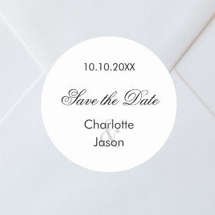 Adesivo Script de casamento Salvar a Data