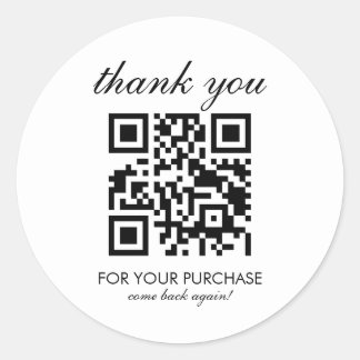 Adesivo Script de QR Code para Citações de Salão de Unhas 