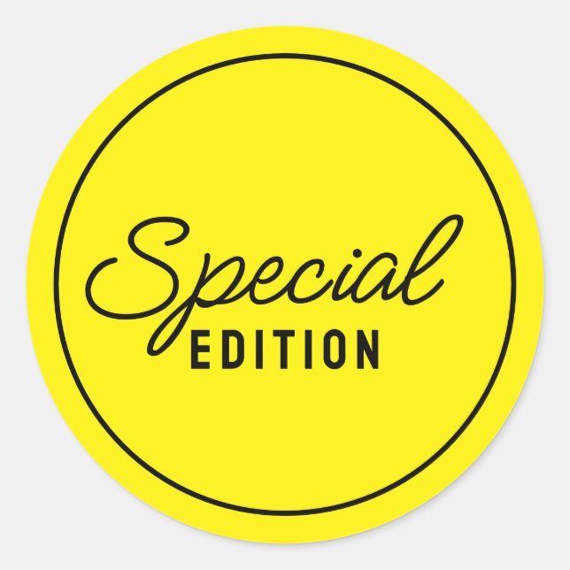 Adesivo Script Elegante Special Edition (Frente)