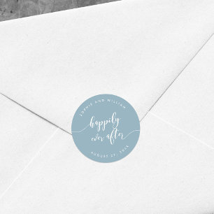 Adesivo Script Feliz Para Sempre Após Casamento De Cores 