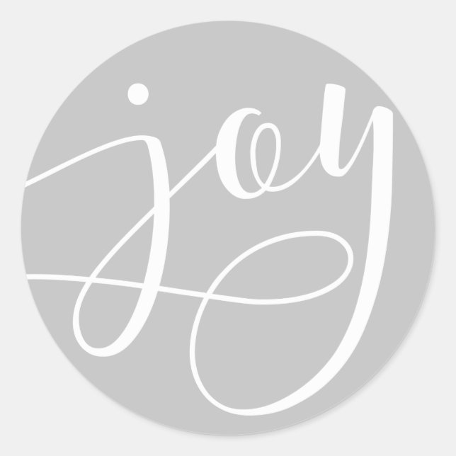 Adesivo Script Joyful (Frente)