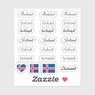 Adesivo Script legante Sinalizador/conjunto de nomes Islâ