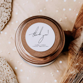 Adesivo Script Moderno e Whimsical Minimalista