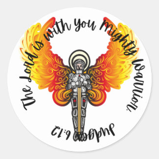 Adesivo Scripture Sticker (juízes 6:12)