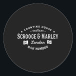 Adesivo Scrooge e Marley Counting House Christmas Carol<br><div class="desc">Scrooge e Marley Counting House Christmas Carol Bah Humbug</div>