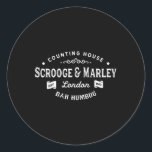 Adesivo Scrooge e Marley Counting House Christmas Carol<br><div class="desc">Scrooge e Marley Counting House Christmas Carol Bah Humbug</div>