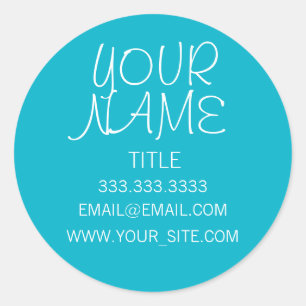 Adesivo Scuba Blue Freehand Simples