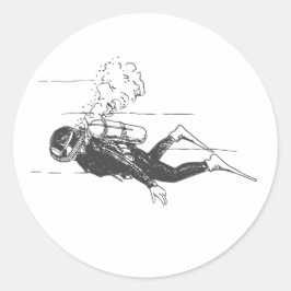 Adesivo Scuba Diver