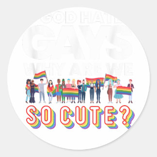 Adesivo Se Deus Odeia Gay Por Que Somos Tão Bonitos Bandei