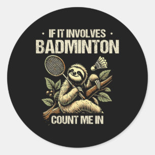 Adesivo Se Envolver Badminton Conte-Me No Shuttle 1