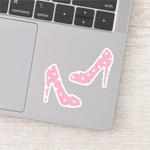 Adesivo Se o Calçado Ajustado rosa