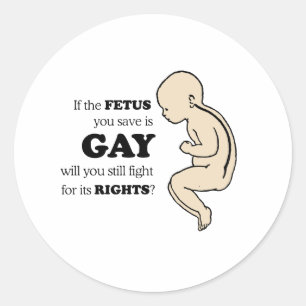 ADESIVO SE O SEU FETO FOR GAY