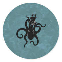 Sea Monster Blue e Black Kraken