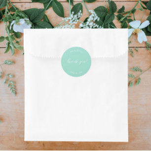 Adesivo Seafoam Estrilizou Casamento Obrigado