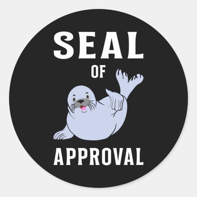 Adesivo Seal Sealife Animal Sea Lion Seals Lover Dom Idea (Frente)