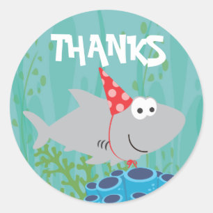 Adesivo Sealife Aquarium Birthday Sticker