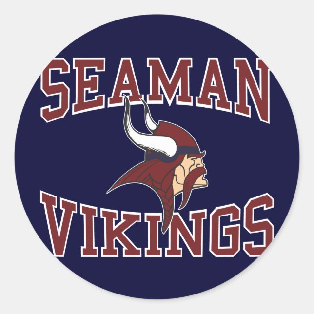 Adesivo Seaman Vikings (Frente)
