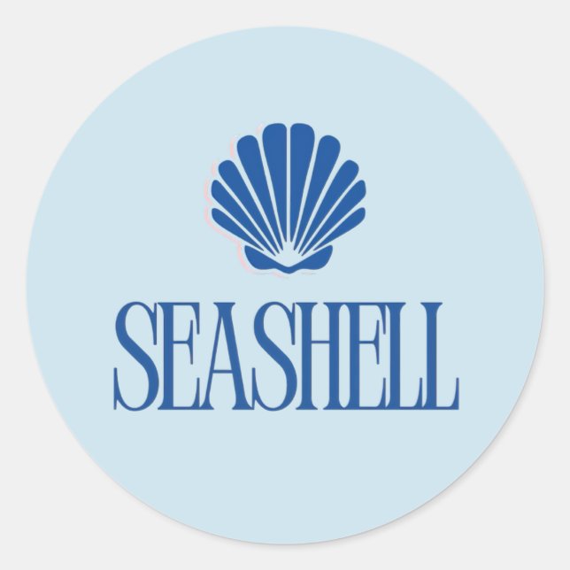 Adesivo Seashell Sticker (Frente)