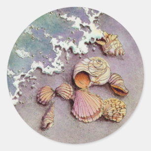 Adesivo SEASHELLS pelo MAR por SHARON SHARPE
