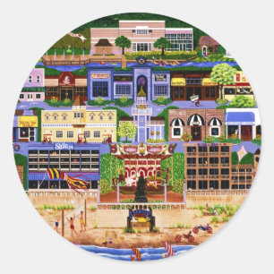 Adesivo Seaside Oregon